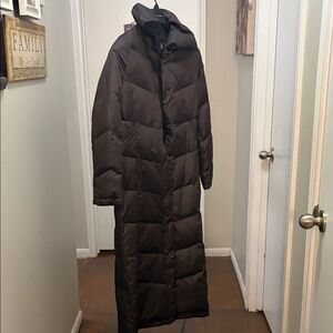 Kenneth Cole reaction Men's Dark Brown Puffer Coat size S